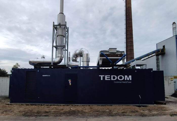 Тригенерация TEDOM в Польше уже полностью функционирует